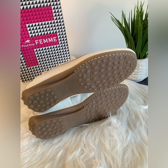 Fluchos Femme Bruni White Leather SZ: EU 36 - Picture 8 of 9
